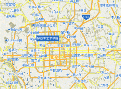 解放军艺术学院校园地图